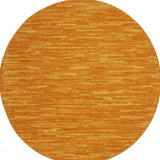 4' X 4' Sunburst Round Non Skid Indoor Outdoor Area Rug - Homeroots