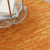 4' X 4' Sunburst Round Non Skid Indoor Outdoor Area Rug - Homeroots - Flyclothing LLC