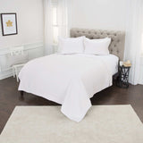 White King 100% Cotton 300 Thread Count Washable Down Alternative Comforter - Homeroots - Flyclothing LLC