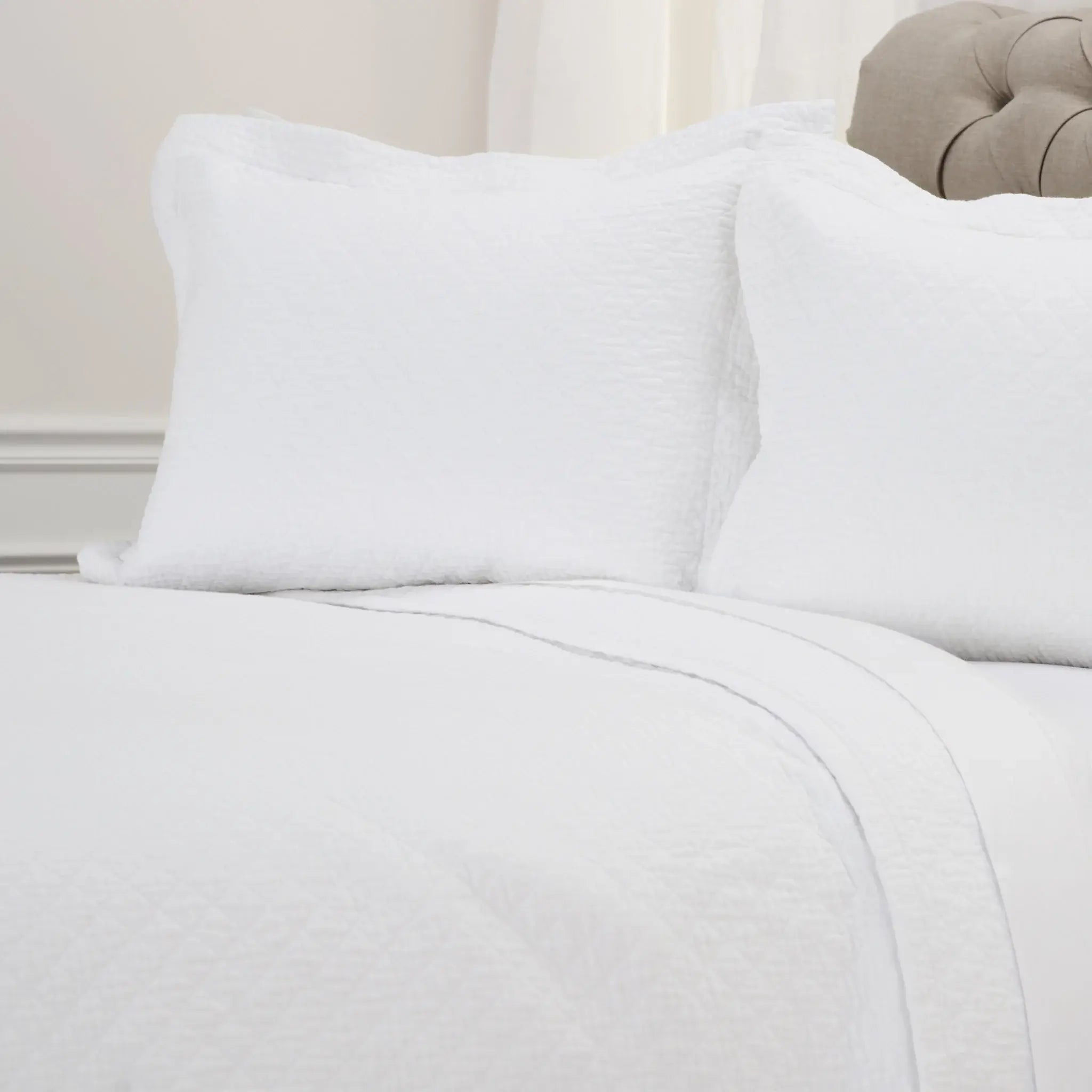 White King 100% Cotton 300 Thread Count Washable Down Alternative Comforter - Homeroots - Flyclothing LLC