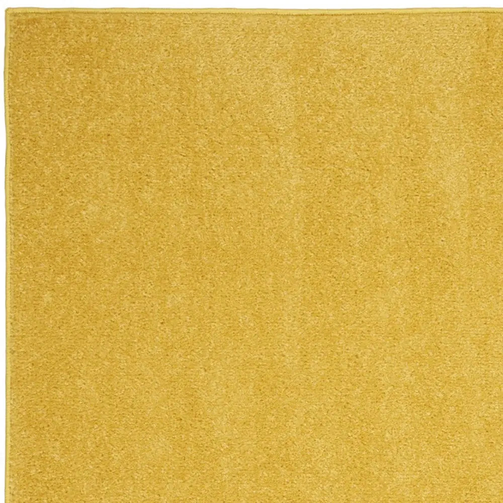2' X 4' Yellow Non Skid Indoor Outdoor Runner Rug - Homeroots - Flyclothing LLC