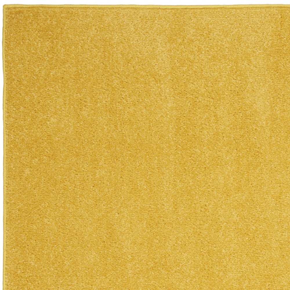2' X 4' Yellow Non Skid Indoor Outdoor Runner Rug - Homeroots - Flyclothing LLC