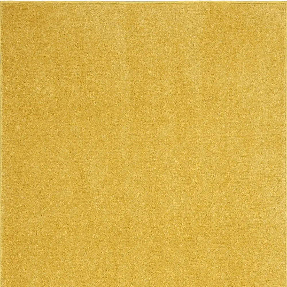 2' X 4' Yellow Non Skid Indoor Outdoor Runner Rug - Homeroots - Flyclothing LLC