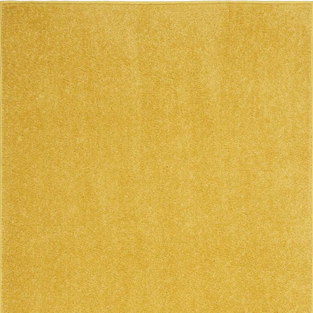 2' X 4' Yellow Non Skid Indoor Outdoor Runner Rug - Homeroots - Flyclothing LLC