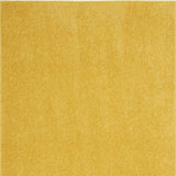 2' X 4' Yellow Non Skid Indoor Outdoor Runner Rug - Homeroots - Flyclothing LLC