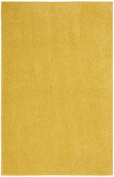 2' X 4' Yellow Non Skid Indoor Outdoor Runner Rug - Homeroots - Flyclothing LLC