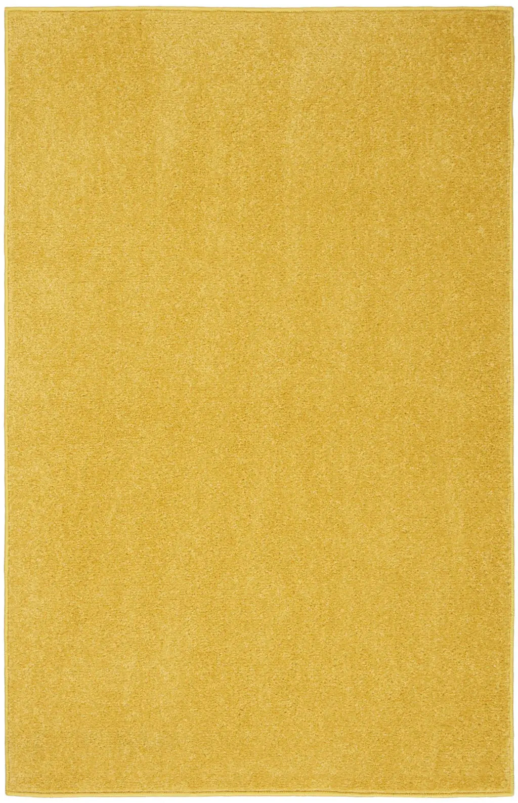 2' X 4' Yellow Non Skid Indoor Outdoor Runner Rug - Homeroots - Flyclothing LLC