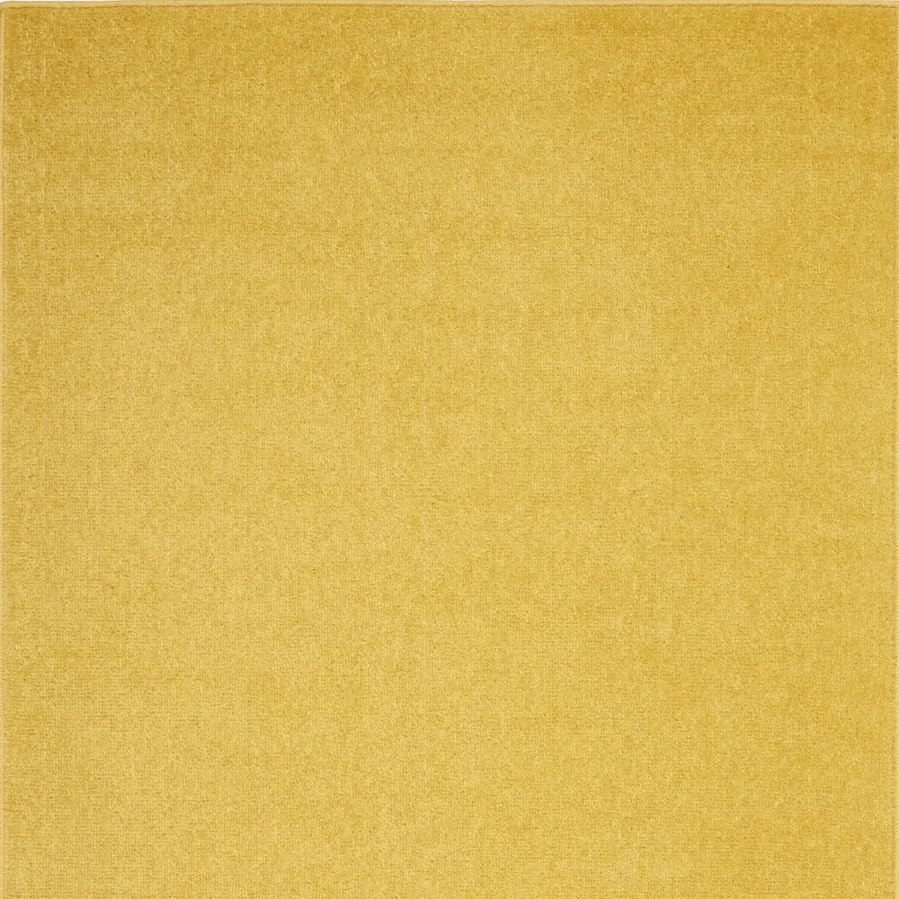 3' X 5' Yellow Non Skid Indoor Outdoor Area Rug - Homeroots - Flyclothing LLC