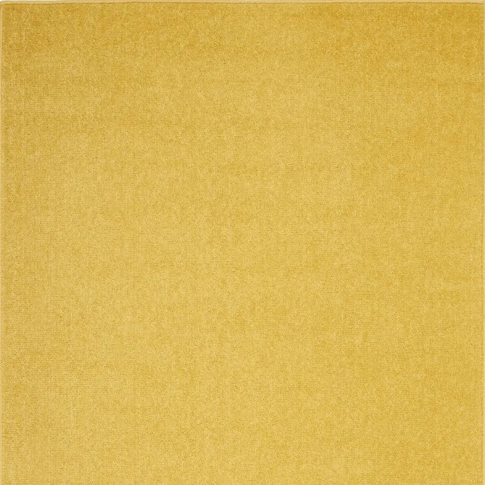 3' X 5' Yellow Non Skid Indoor Outdoor Area Rug - Homeroots - Flyclothing LLC