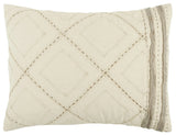 Natural King 100% Cotton 300 Thread Count Machine Washable Down Alternative Comforter - Homeroots - Flyclothing LLC
