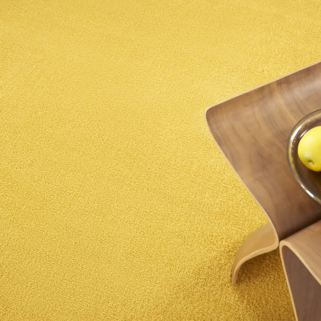 6' X 6' Yellow Round Non Skid Indoor Outdoor Area Rug - Homeroots - Flyclothing LLC