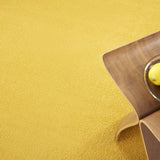 6' X 6' Yellow Round Non Skid Indoor Outdoor Area Rug - Homeroots - Flyclothing LLC