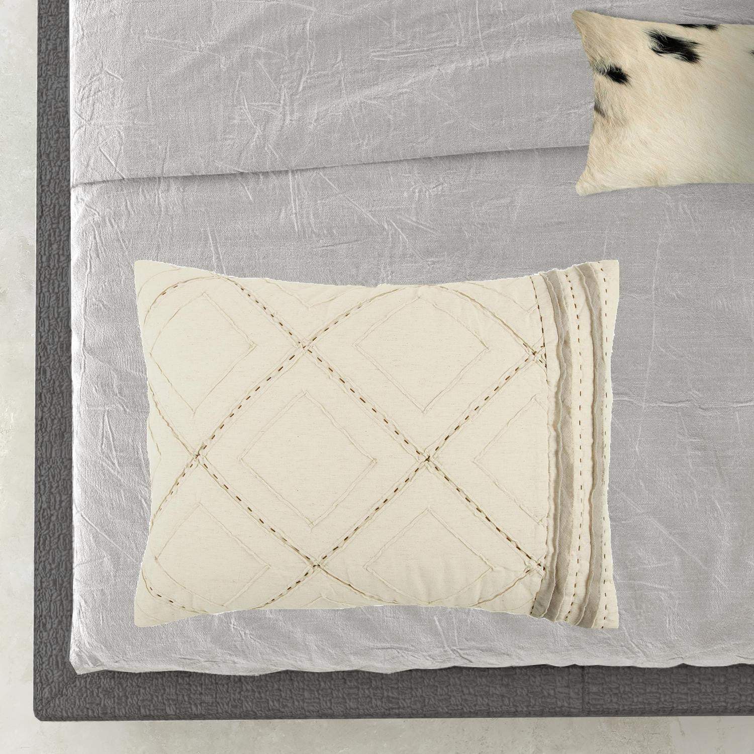 Natural Queen 100% Cotton 300 Thread Count Machine Washable Down Alternative Comforter - Homeroots - Flyclothing LLC