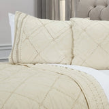 Natural Queen 100% Cotton 300 Thread Count Machine Washable Down Alternative Comforter - Homeroots - Flyclothing LLC