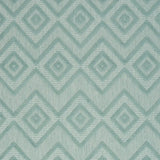 4' X 6' Aqua And Teal Argyle Indoor Outdoor Area Rug - Homeroots - Flyclothing LLC