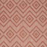 4' X 6' Coral Orange Argyle Indoor Outdoor Area Rug - Homeroots - Flyclothing LLC