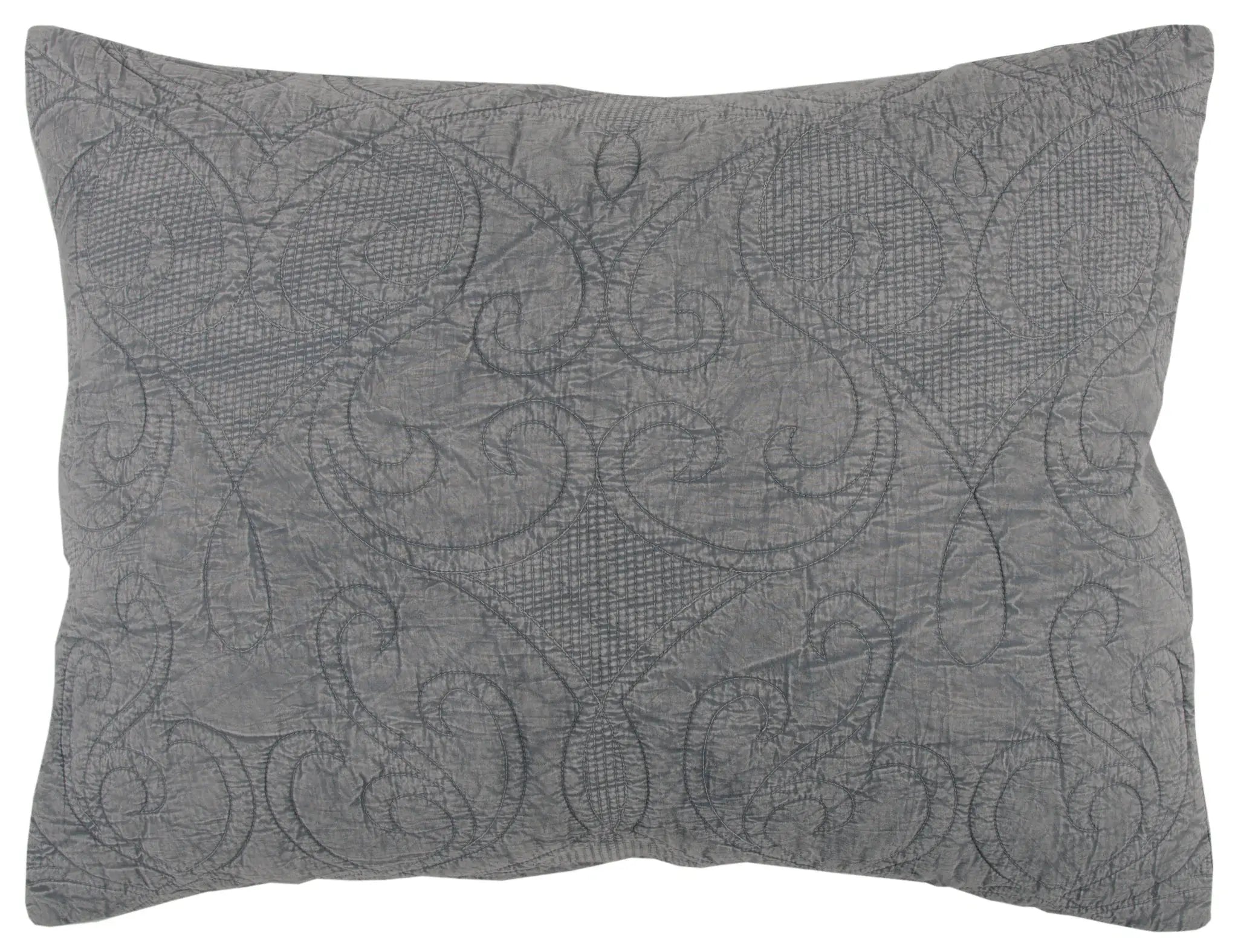 Gray King 100% Cotton 300 Thread Count Machine Washable Down Alternative Comforter - Homeroots - Flyclothing LLC