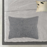 Gray Queen 100% Cotton 300 Thread Count Machine Washable Down Alternative Comforter - Homeroots