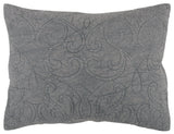 Gray Queen 100% Cotton 300 Thread Count Machine Washable Down Alternative Comforter - Homeroots - Flyclothing LLC