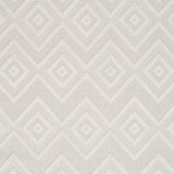 4' X 6' Ivory And White Argyle Indoor Outdoor Area Rug - Homeroots - Flyclothing LLC