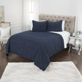 Indigo King 100% Cotton 300 Thread Count Machine Washable Down Alternative Comforter - Homeroots - Flyclothing LLC