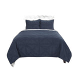 Indigo King 100% Cotton 300 Thread Count Machine Washable Down Alternative Comforter - Homeroots