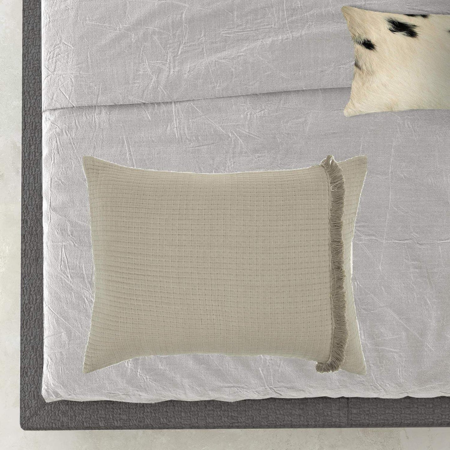 Natural King 100% Cotton 300 Thread Count Machine Washable Down Alternative Comforter - Homeroots - Flyclothing LLC