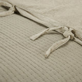 Natural King 100% Cotton 300 Thread Count Machine Washable Down Alternative Comforter - Homeroots - Flyclothing LLC