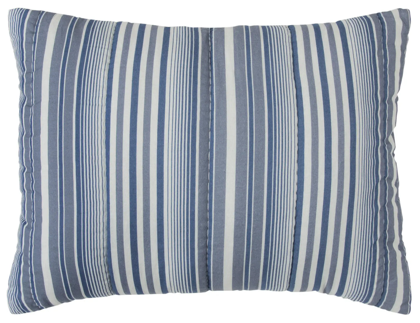 Multi Blues King 100% Cotton 300 Thread Count Machine Washable Down Alternative Comforter - Homeroots - Flyclothing LLC
