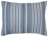 Multi Blues King 100% Cotton 300 Thread Count Machine Washable Down Alternative Comforter - Homeroots - Flyclothing LLC