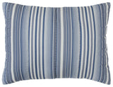 Multi Blues King 100% Cotton 300 Thread Count Machine Washable Down Alternative Comforter - Homeroots