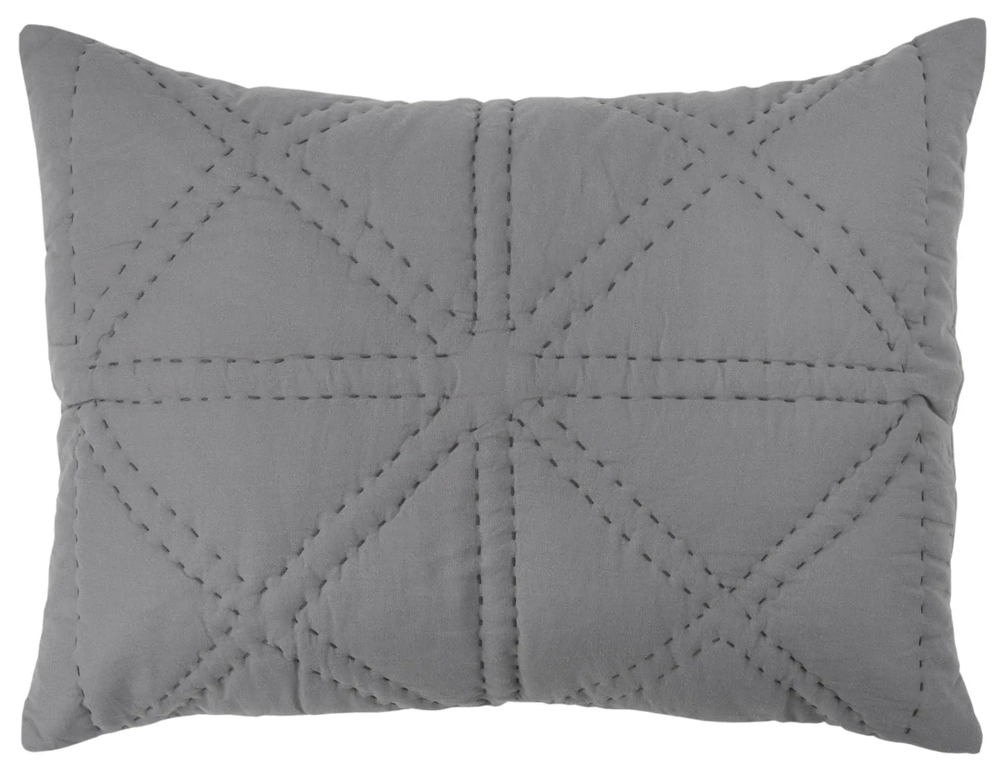 Gray King 100% Cotton 300 Thread Count Machine Washable Down Alternative Comforter - Homeroots - Flyclothing LLC
