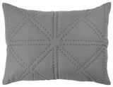 Gray King 100% Cotton 300 Thread Count Machine Washable Down Alternative Comforter - Homeroots - Flyclothing LLC