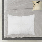 White King 100% Cotton 300 Thread Count Machine Washable Down Alternative Comforter - Homeroots