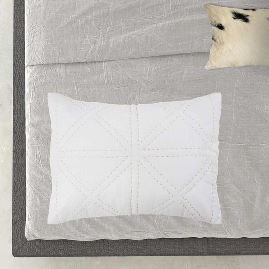 White Queen 100% Cotton 300 Thread Count Machine Washable Down Alternative Comforter - Homeroots - Flyclothing LLC