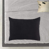 Black King Microfiber 300 Thread Count Machine Washable Down Alternative Comforter - Homeroots - Flyclothing LLC