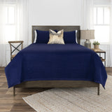 Indigo Queen Microfiber 300 Thread Count Machine Washable Down Alternative Comforter - Homeroots - Flyclothing LLC