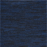 2' X 4' Midnight Blue Stain Resistant Indoor Outdoor Area Rug - Homeroots - Flyclothing LLC