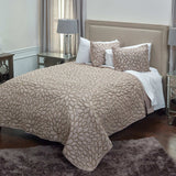 Dark Blush Queen 100% Cotton 300 Thread Count Machine Washable Down Alternative Comforter - Homeroots - Flyclothing LLC