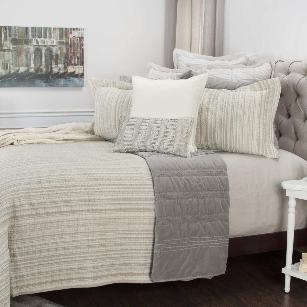 Multi- Earth Tones Queen 100% Cotton 300 Thread Count Machine Washable Down Alternative Comforter - Homeroots - Flyclothing LLC