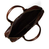 Crimson Contemporary Briefcase - Classy Leather Bags - Flyclothing LLC