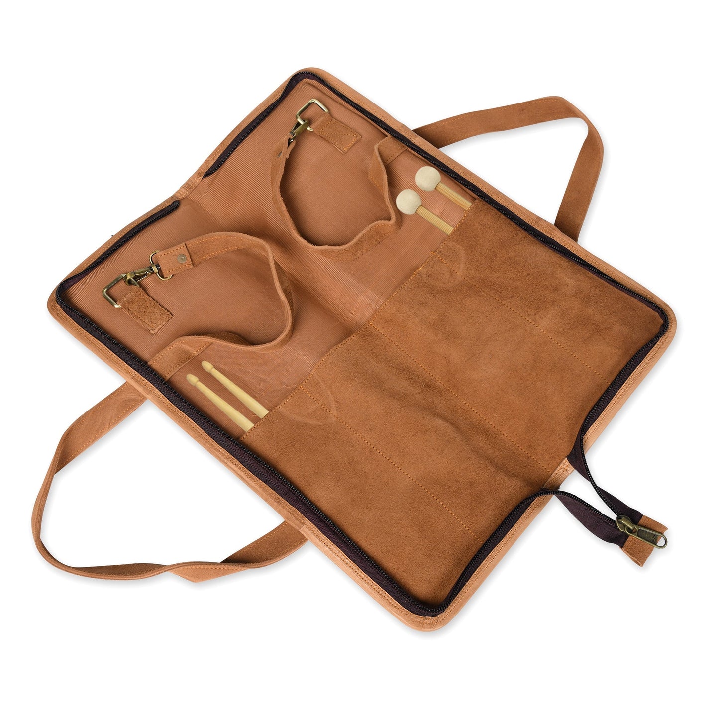 The Leather Drumstick Case - Classy Leather Bags - Flyclothing LLC