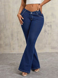 Flare Jeans with Pockets - Trendsi