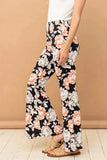 And The Why Wrinkle-Free Stretch Bell Bottom Flare Pants - Trendsi