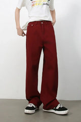 Men's Mid Rise Baggy Jeans - Trendsi - Flyclothing LLC