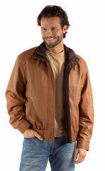 Scully Leather Leatherwear Mens Double Collar Jacket - Scully Leather