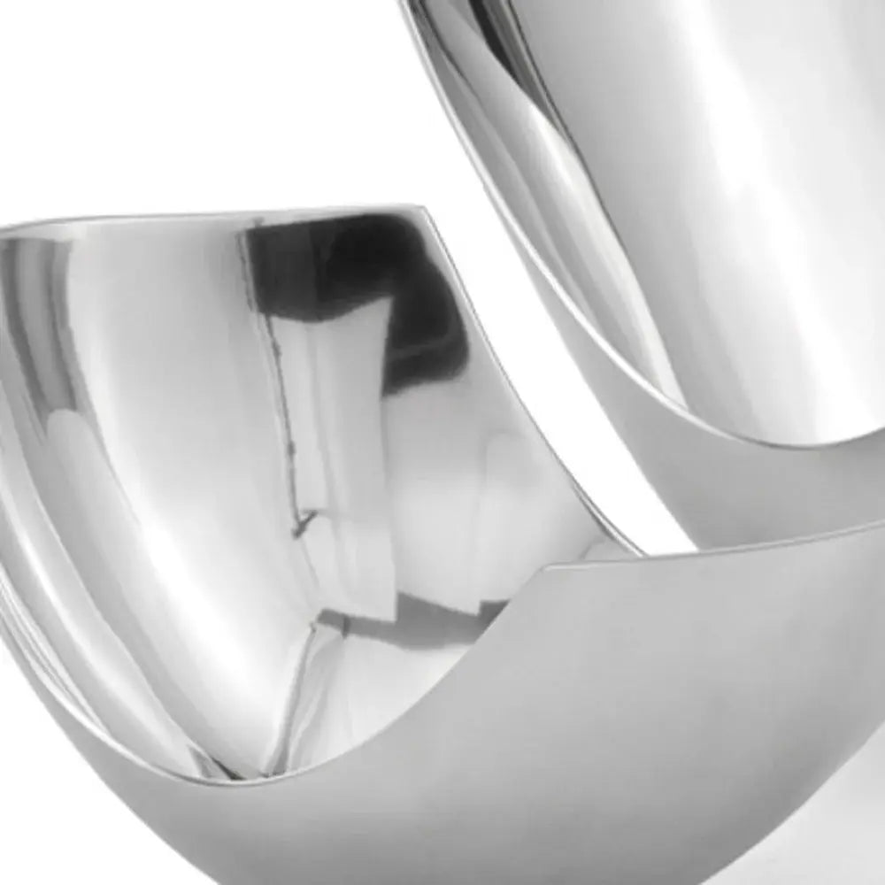 Set of Two Mod Aluminum Scoop Centerpiece Bowls - Homeroots - Flyclothing LLC