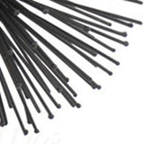 6" Black Iron Decorative Orb Tabletop Sculpture - Homeroots - Flyclothing LLC