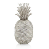 23" Glam Bling Faux Crystal and Silver Pineapple - Homeroots - Flyclothing LLC