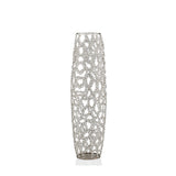31.5"  Bling Faux Crystal Abstract Twigs Barrel Floor Vase